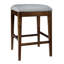 Rustic Walnut Counter Stool