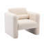 Chaise d'appoint en tissu Sherpa-263517894