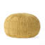 Pouf rond en coton 20 x 20 Yuny tricoté (fauteuil à billes)