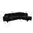 Gossett Sectional Black