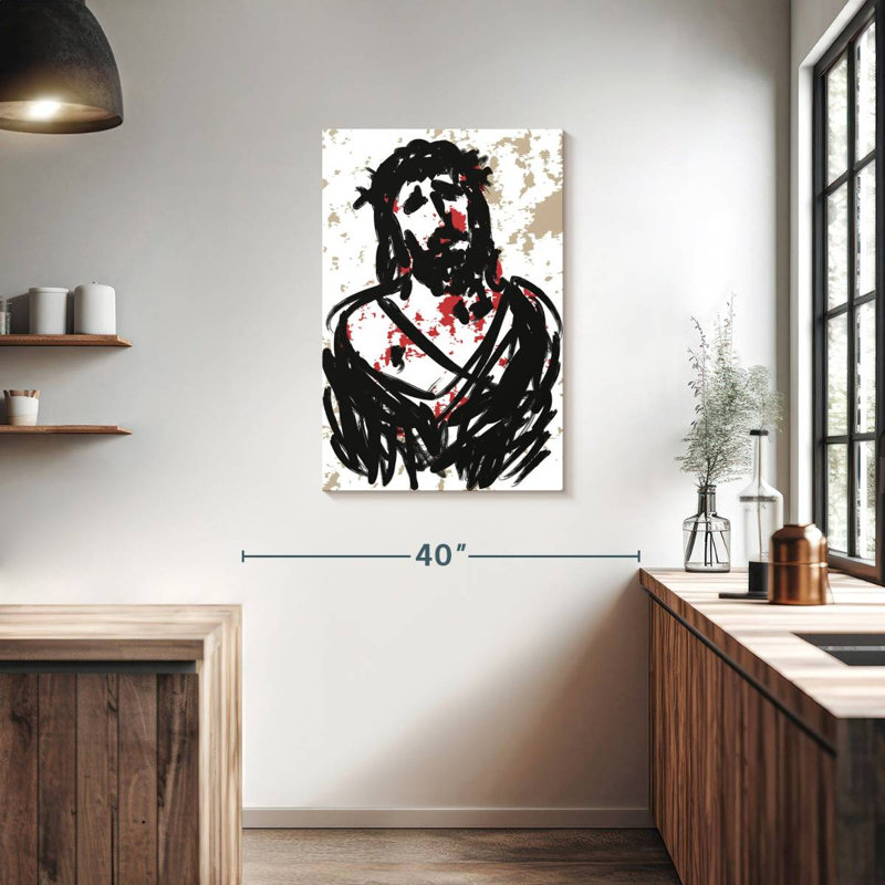 Ecce Homo, 36" H x 24" W
