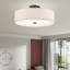 Plafonnier semi-encastré 4 lumières Bazilijus-444931800