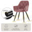 Runkle Upholstered Velvet Dining Chair with Arm-1974533890