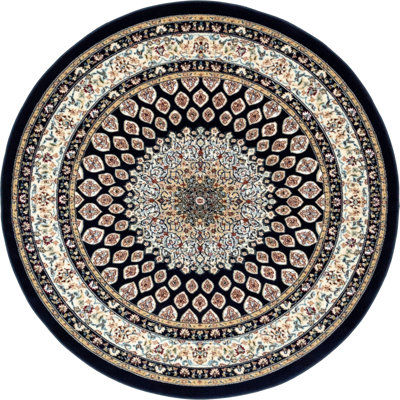 Tapis oriental bleu marine Jackson