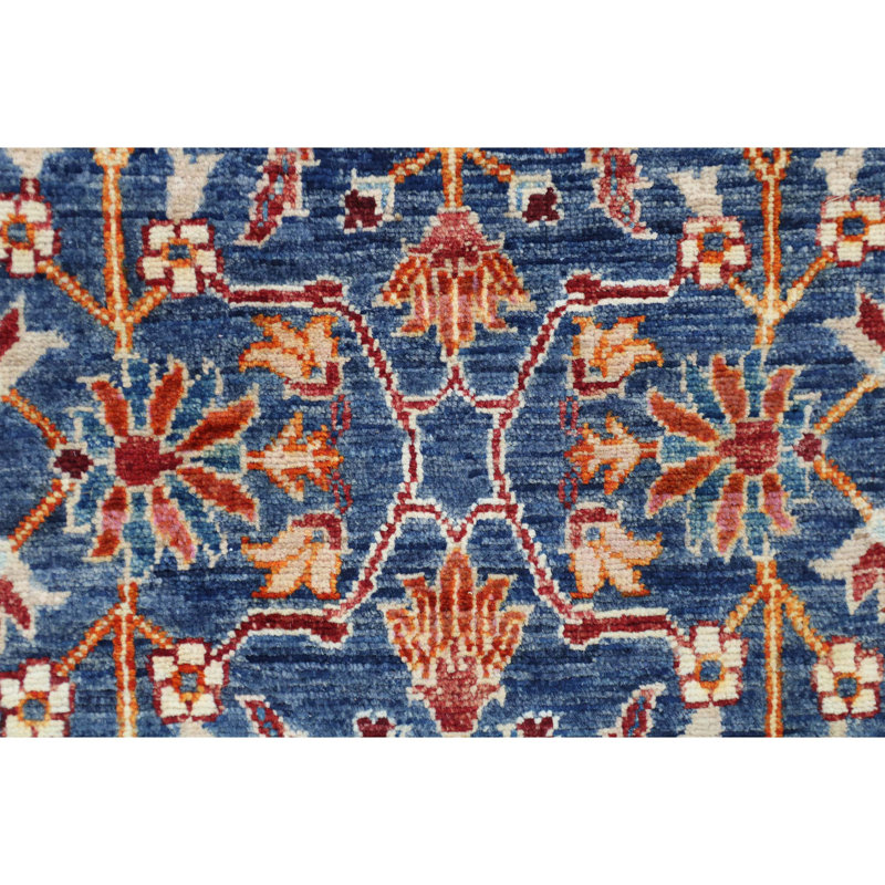 One-of-a-Kind Runner 2'4" X 17'11" Hand Knotted Area Rug