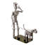 Novica Handmade Eco Walk Recycled Metal Sculpture