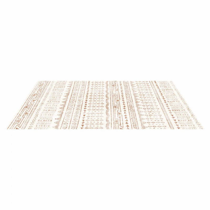 Geometric Faux Fur Area Rug, Rectangle 152.4 x 243.8cm