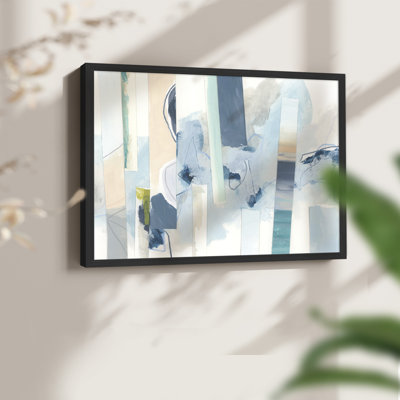 «Liquide Strata II», reproduction encadrée