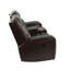 ModernLoveseat en brun foncé
