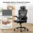 Ergonomic Office Chair, Home Office Desk Chair With Headrest, High Back Computer Chair With Armrests And Adjustable Lumbar Support For Home Office Study Room-712507598-712507599