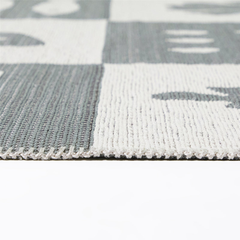 Tapis intérieur / extérieur bleu Ventura, 5 pi 3 po x 7 pi