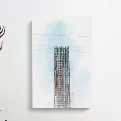 Sketching The Architecture Vol.43 - Wrapped Canvas