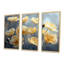 Eshan - ensemble d'art mural coquelicots-107195728-107195731