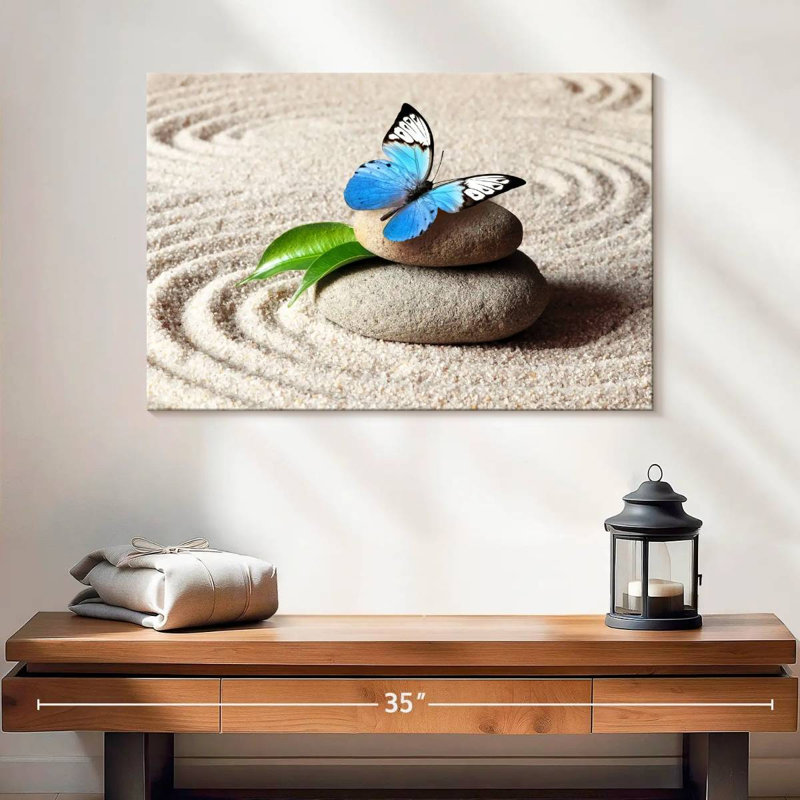 Brampt Peaceful Butterfly, 16" H x 24" W
