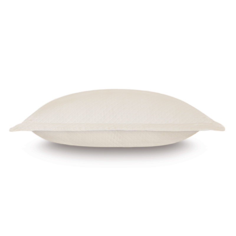 Matera Pillow Sham, Euro, Ivory