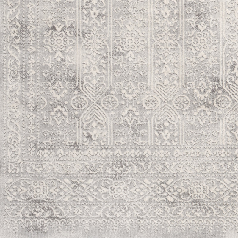 Tapis gris Gaith, Rectangle 6 pi 7 po x 9 pi