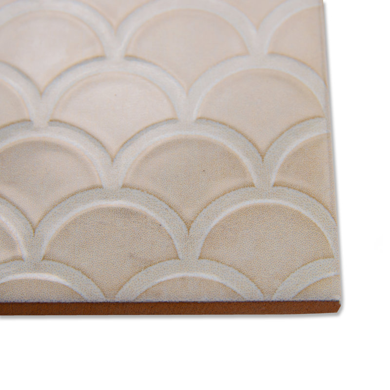 Carrelage mural en céramique 4 "x 8" Camden, Beige