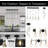 Hooman Dimmable Vanity Light Armed Sconce-1208185635