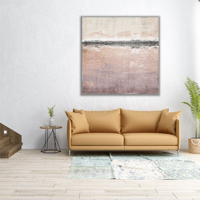 New Horizon 1 - reproduction d'art sur toile, H 12 po x l 12 po