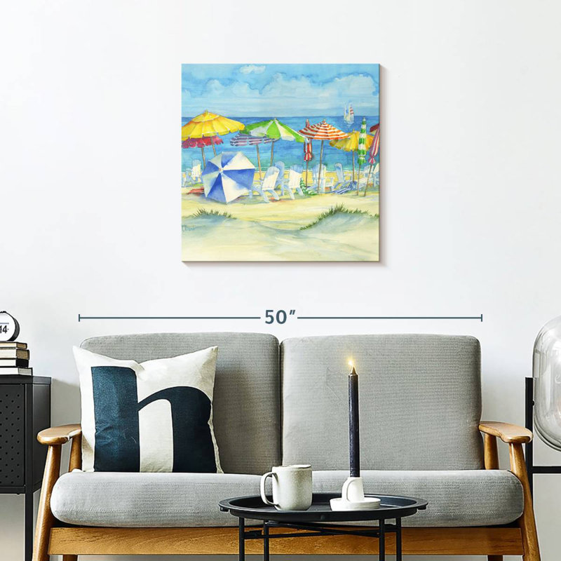 Gillard Watercolor Beach Square III