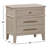 Honey 26 " W Standard Drawer Nightstand