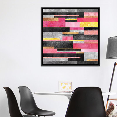 « big city fille », impression sur toile