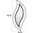 Leaf Design Metal Frame