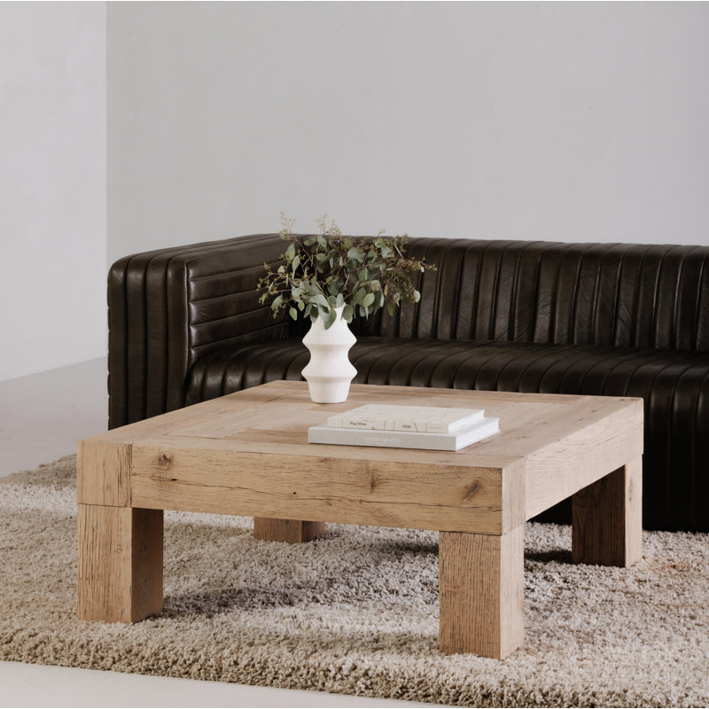 Evander 4 Legs Coffee Table, Natural