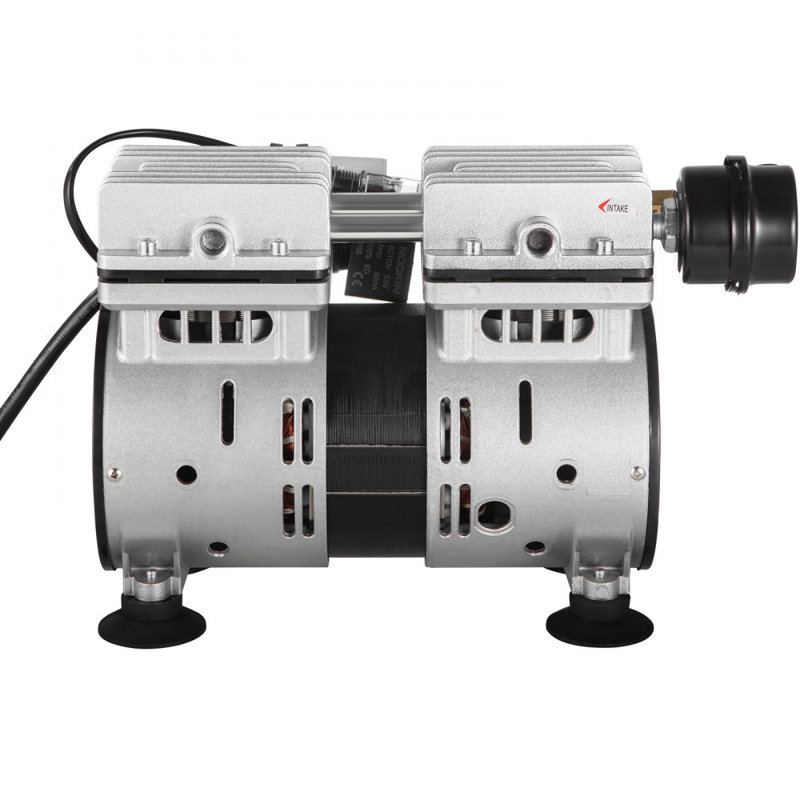 Aérateur, puissance de 5,2 CFP pour un maximum de 3 Acre 50 ', 550 W Comprend un compresseur 3/4 HP, une minuterie et des valves, un compresseur d'air pour la circulation d'oxygène en eau profonde, pour étang, lac, sans diffuseur, noir