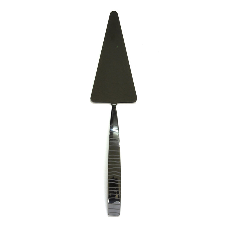 Tigre Stainless Steel Cake Server, Oro-nero