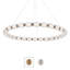 Seduction 28 Light Crystal LED Pendant-1903313558