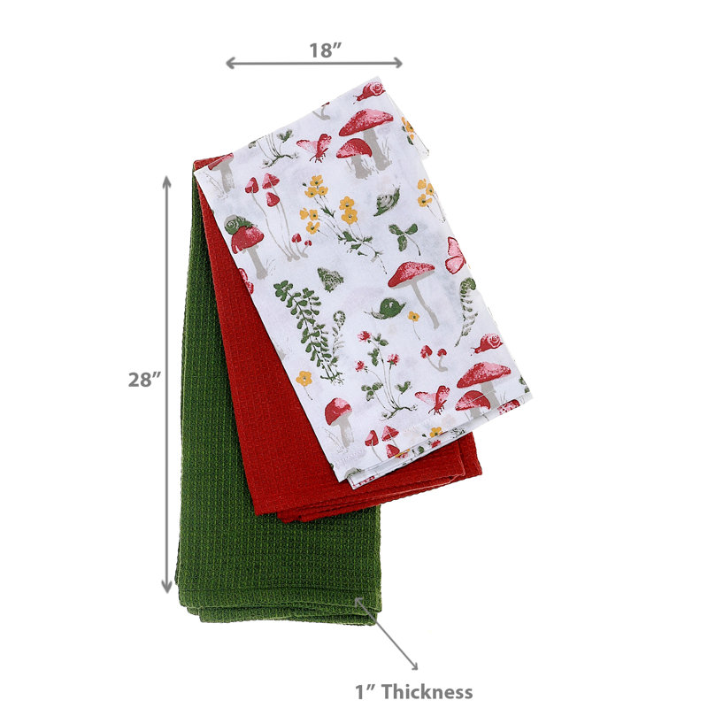 Serviettes de cuisine en coton