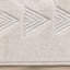 Tapis ivoire à motif géométrique Kahana-1213933008