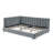 Full Size Upholstered Tufted Bed Frame-1264641173