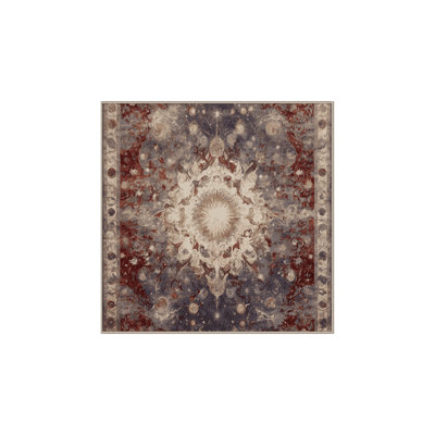 Machine Washable Brown Area Rug