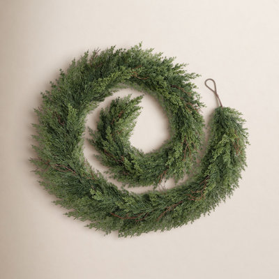 Artificial Cypresses Christmas Garland Greenery