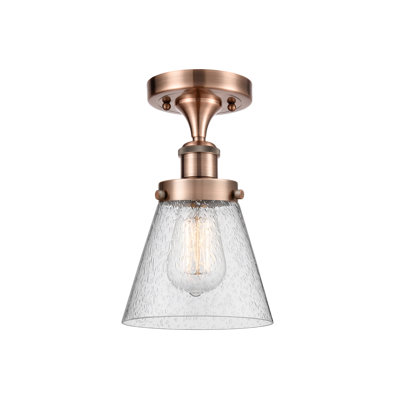Plafonnier semi-encastré 1 lumière Alvonia