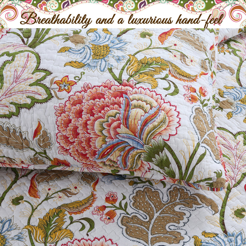 Cotton Quilt, King Quilt + 2 Shams