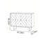 Buffet simple en bois massif avec rangement-1582059894