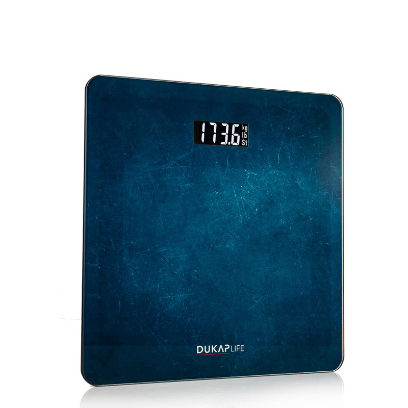 Pèse-personne numérique Dukap Life, Béton bleu
