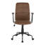 Chaise de bureau en similicuir espresso-1236242488