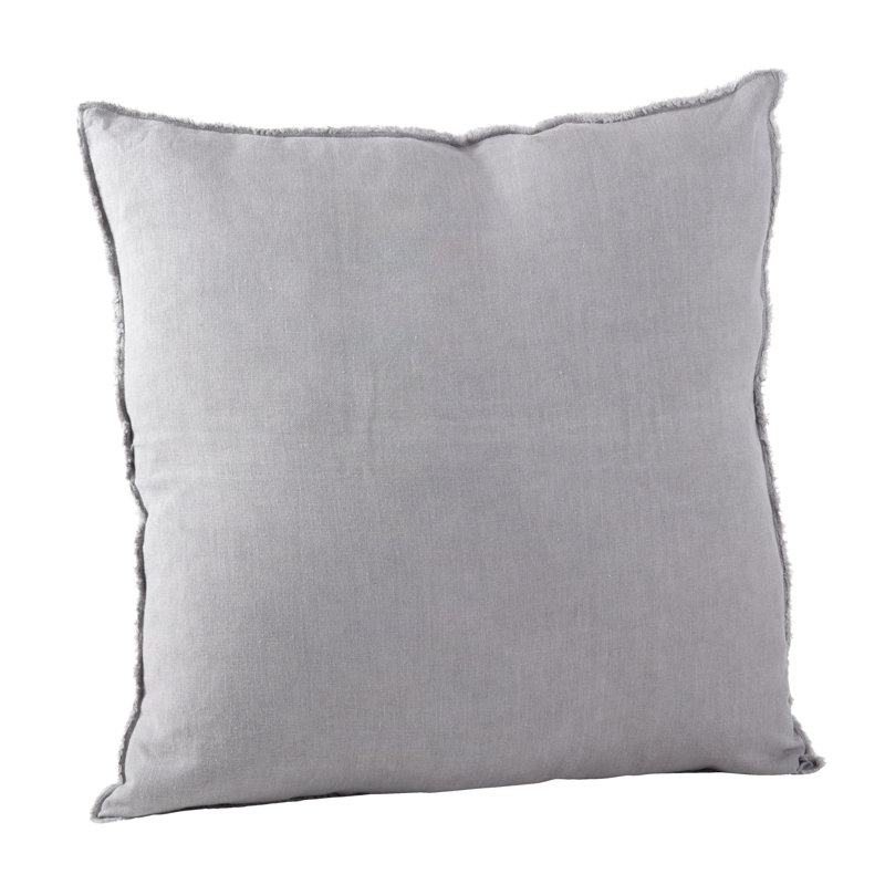 Coussin en lin Filia, Étain
