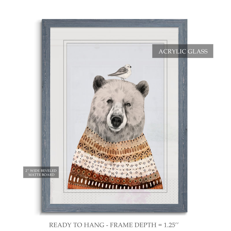 « fair ile bear ii » par paul cezanne-photo-cadre, reproduction d’art, H 38 po x l 28 po x P 1,25 po, Cadre en papier gris