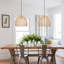 Luminaire suspendu en rotin naturel, luminaire suspendu en osier tissé à la main, plafonnier boho Farmhouse-765048481