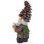 Statue de gnome des bois Pinecone Percy