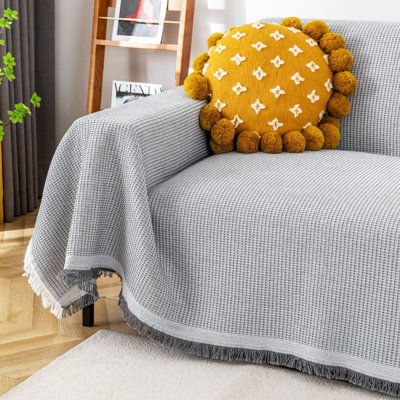 Cotton Box Cushion Sofa Slipcover