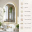 Miroir de salle de bain Arch