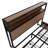 Queen Size Large Raised-Pattern Platform Bed Frame With Drawer And USB Socket