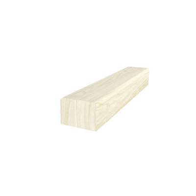 2 1/4 po x 1-5 / 8 po x 96 po Main courante en peuplier Groove, naturel