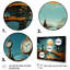 "The Persistance of Dali", art mural encadré surréalisme-44021420-44021415